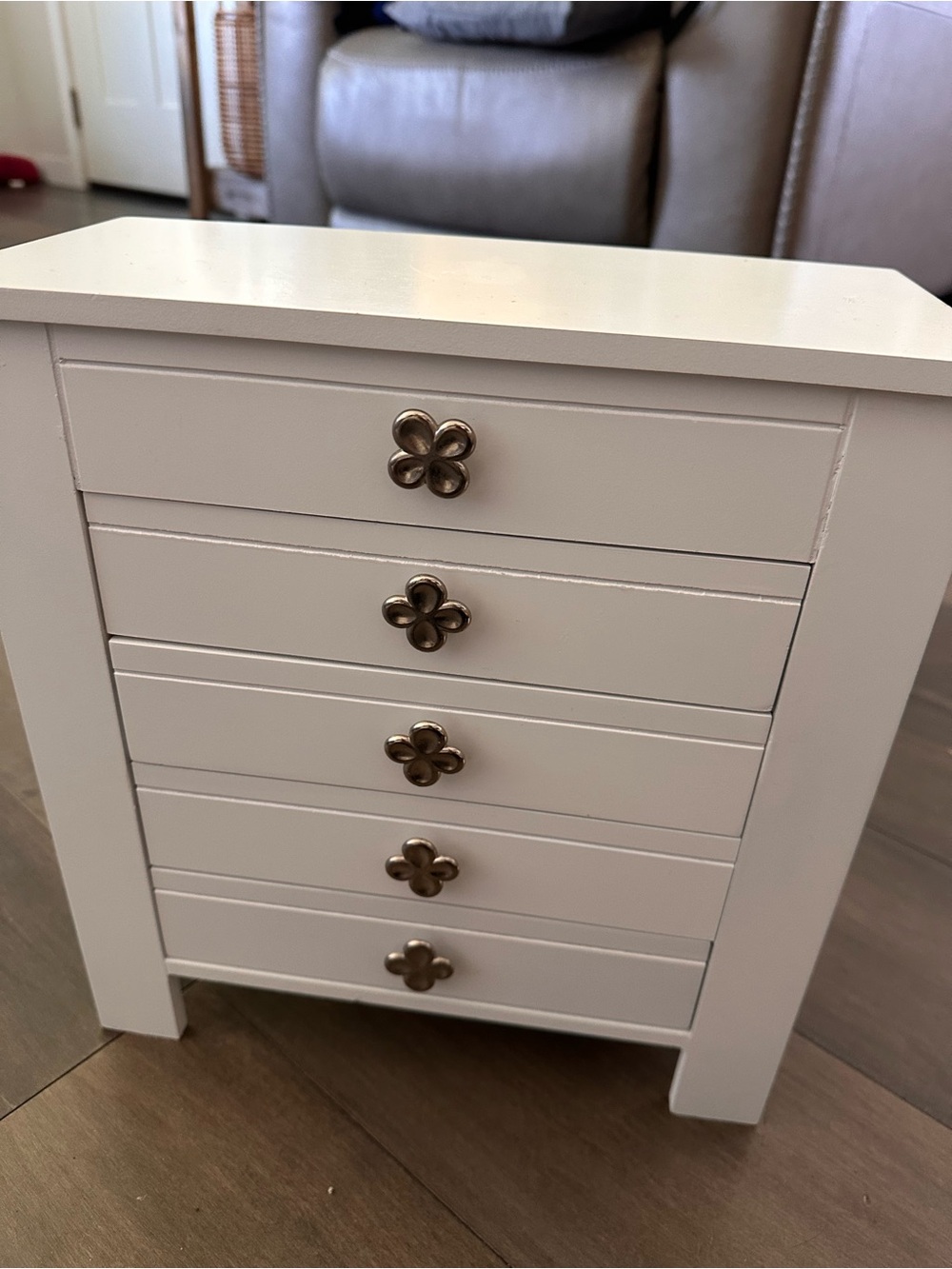 Hives and Honey White Jewelry Box